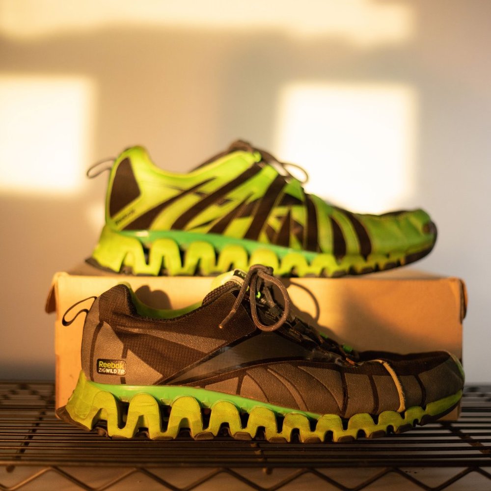 Reebok Zig Wild TR - Mens 12 - Green and Black